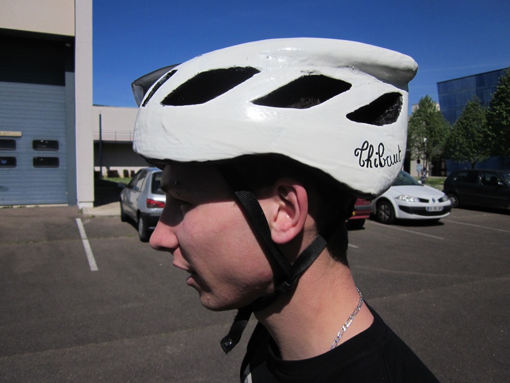 casque porté