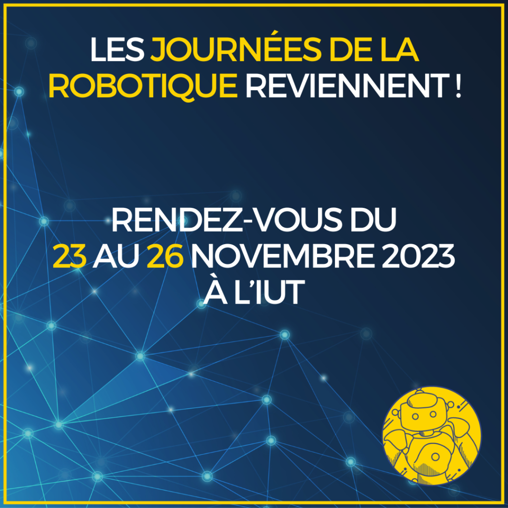 Journées de la Robotique 2023