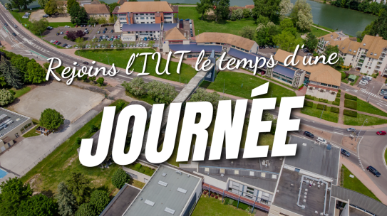 Journée d’immersion : rejoins l’IUT le temps d’une journée !